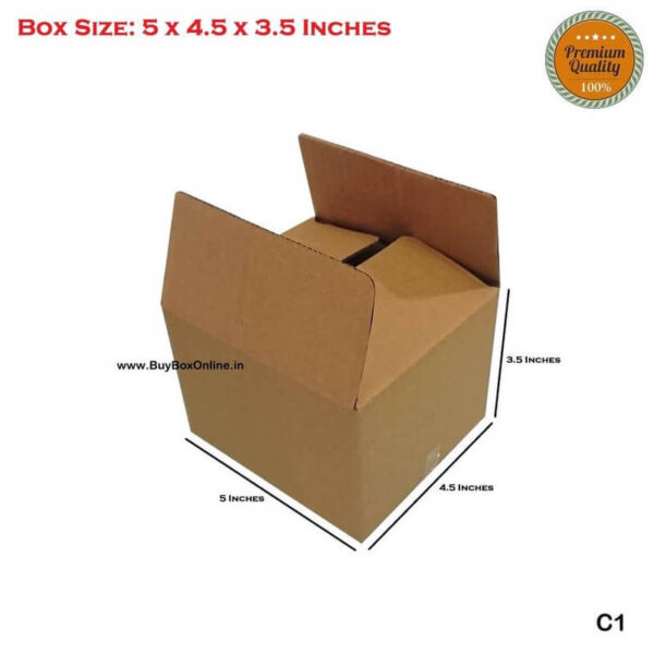 5 Inches x 4.5 Inches x 3.5 Inches